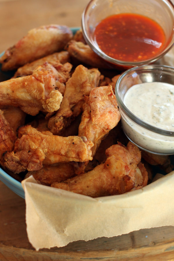 Chicken+Wings+are+a+fan+favorite+during+the+Super+Bowl+%28AP+Photo%2FMatthew+Mead%29