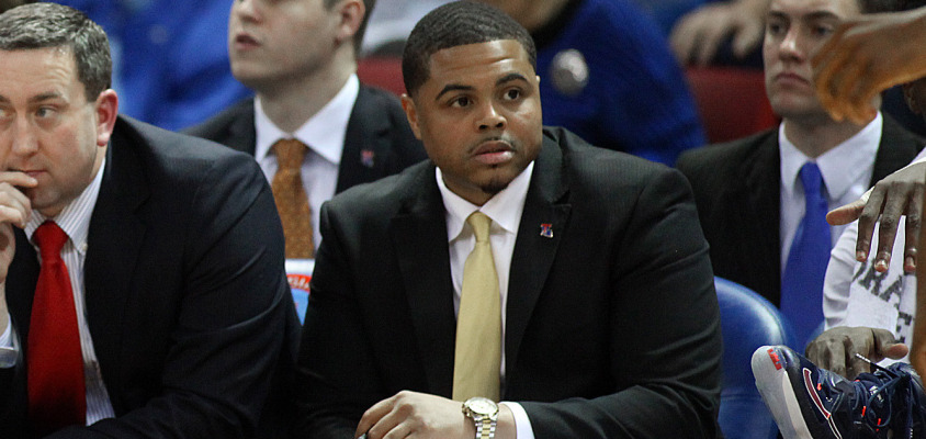 Corey Barker was fired Monday after he was linked to the federal investigation into college basketball. Photo courtesy TCU Athletics 