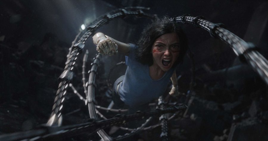 A image from the 2019 film alita battle angel (courtesy from imdb.com).