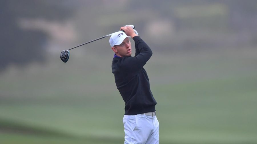 Hayden Springer at the Southern Highlands Intercollegiate Tournament. Photo Courtesy of GoFrogs.com