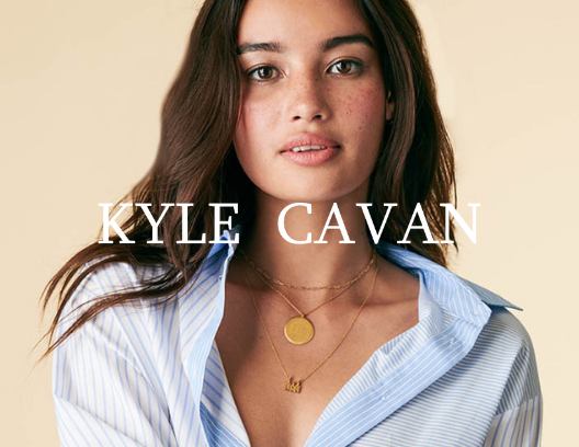 Collegiate jewelry line Kyle Cavan was founded by a TCU alumna in 2017. (Photo courtesy Jessica Garcia)