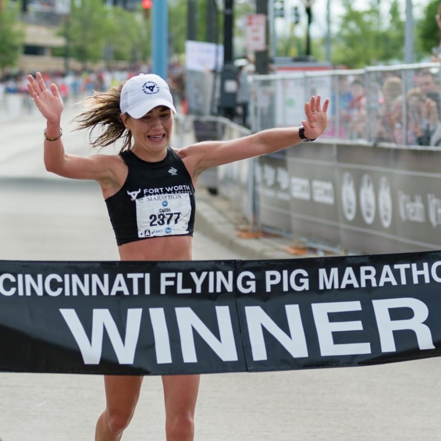 Keen placed first in the Cincinnati Flying Pig Marathon last year plans on running it faster this year. Credit: Caitlin Keen