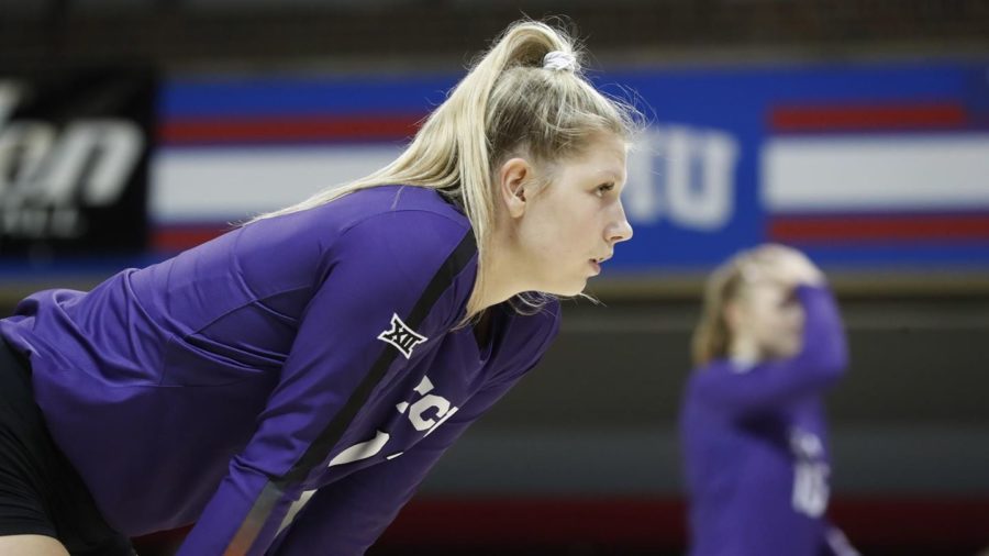 After being named to the Preseason All-Big 12 team, Katie Clark certainly has some added pressure to perform for TCU this fall (Photo courtesy of GoFrogs.com)