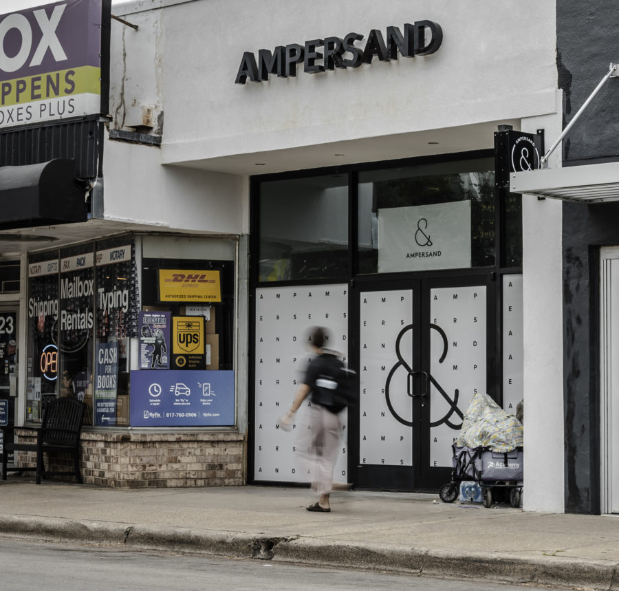 Ampersands second location will cater to the TCU community.
Photo by Cristian Soto
