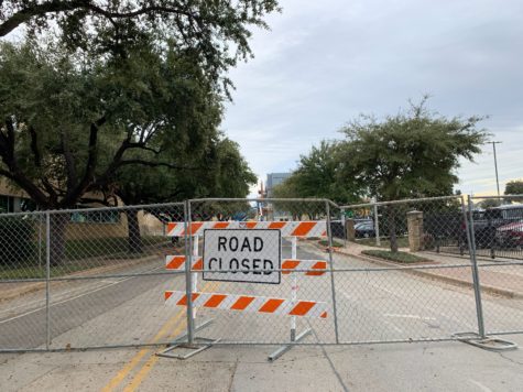 The portion of Bellaire Drive north of Lot 9 will be closed until fall 2020. Photo by Nikki Spellman.