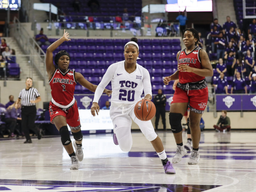 TCU moves to 3-0 on the season with win over Nicholls State. Photo Courtesy of Heesoo Yang.