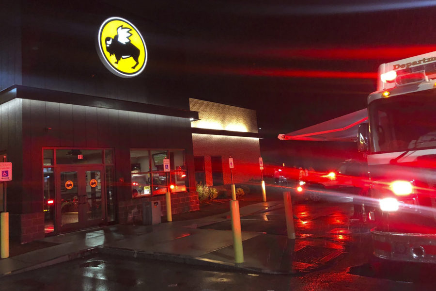 A chemical accident at Buffalo Wild Wings kills 1 person and injured several. Photo courtesy of TIME.