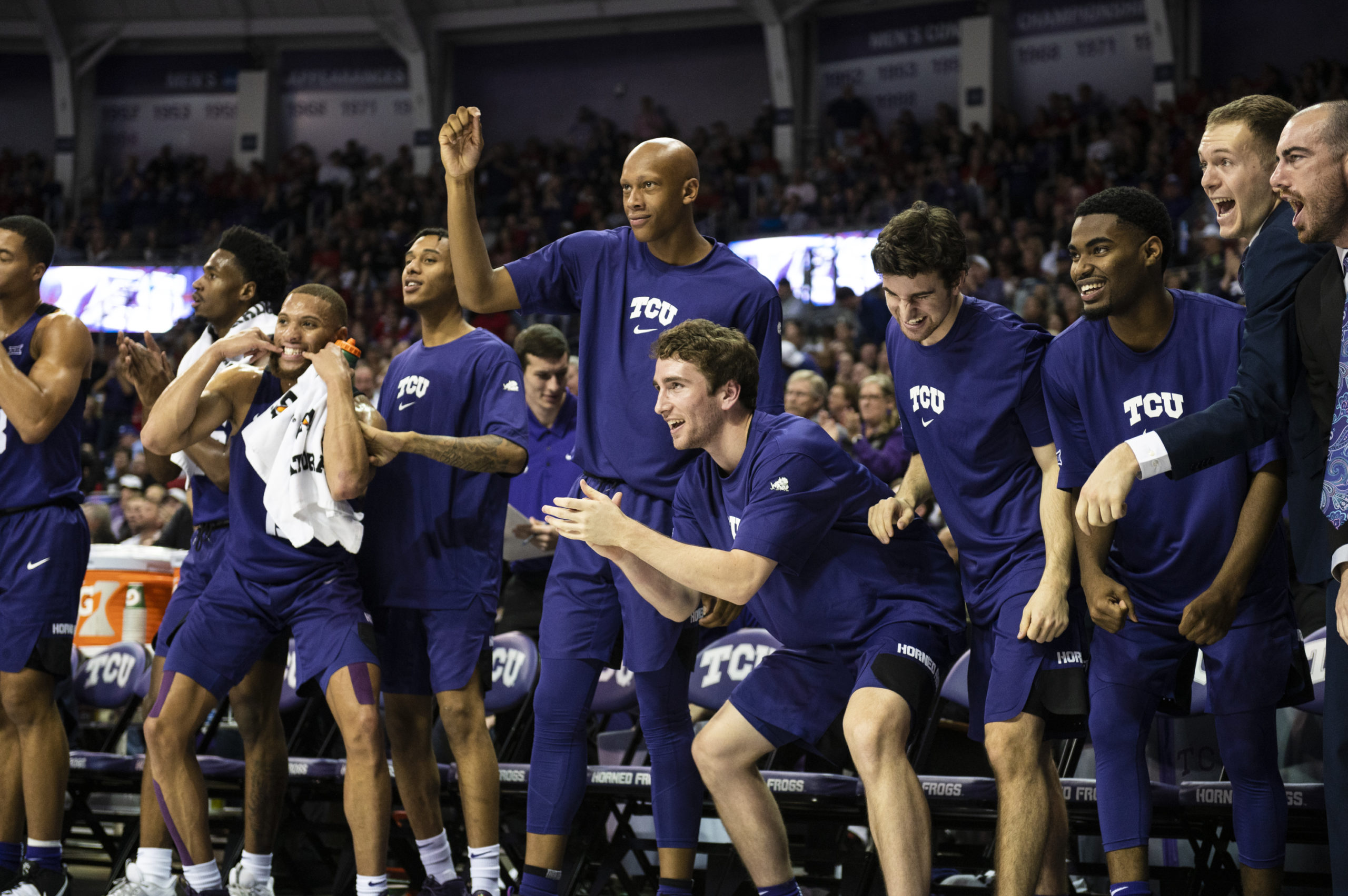 Men S Basketball Hungry For Win Heading Into Matchup With No 3 Kansas Tcu 360