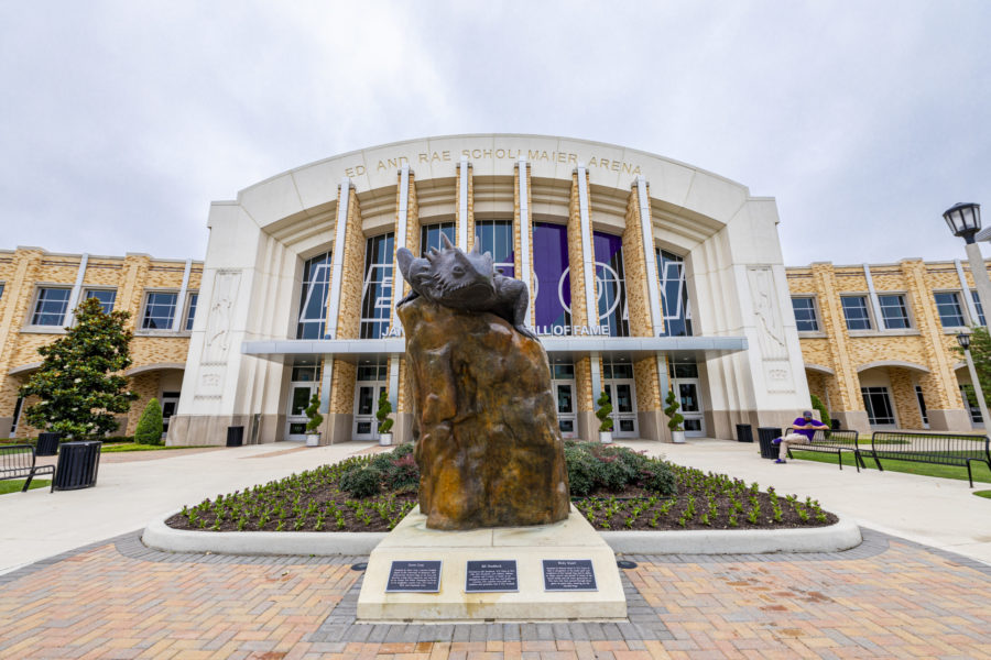 Ed and Rae Schollmaier Arena
Jane and John Justin Hall of Fame
Horned Frog Statue