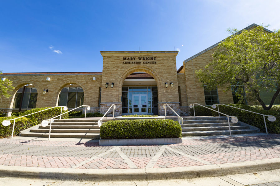The Mary Wright Admission Center
(Heesoo Yang/Staff Photographer)