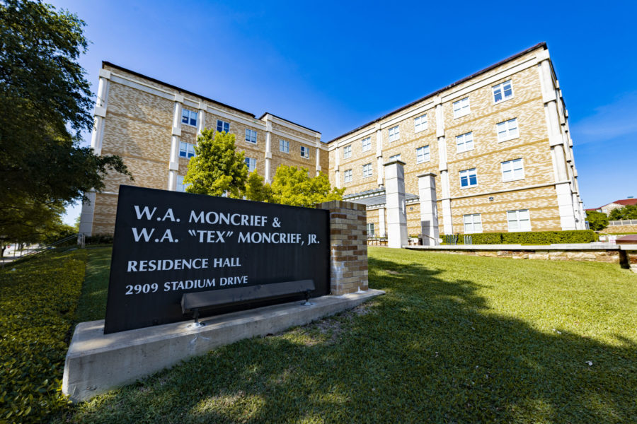 W.A Moncrief and W.A. Tex Moncrief, Jr. Hall
Moncrief Hall
Dormitory - Dorms
TCU Housing and Residence Life