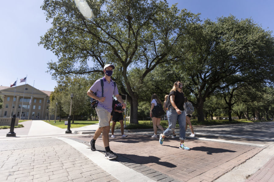 Students come back to school for the Fall 2020 Semester.