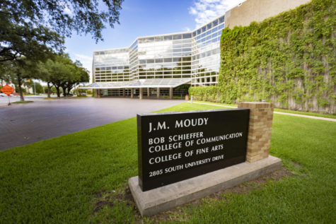 The J. M. Moudy buildings, where the College of Communication is housed. (Heesoo Yang/Staff Photographer)