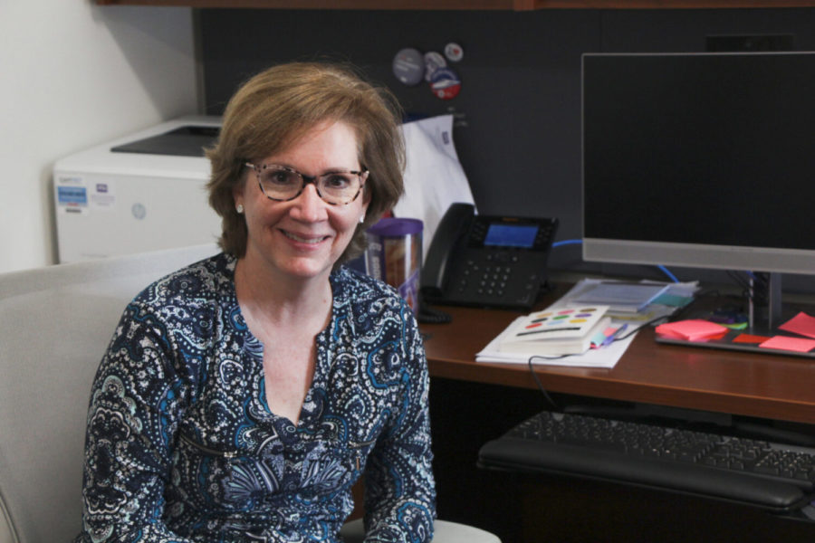 Dr. Jacqueline Lambiase is the head of the Department of Strategic Communication. (Renee Umsted/Executive Editor)