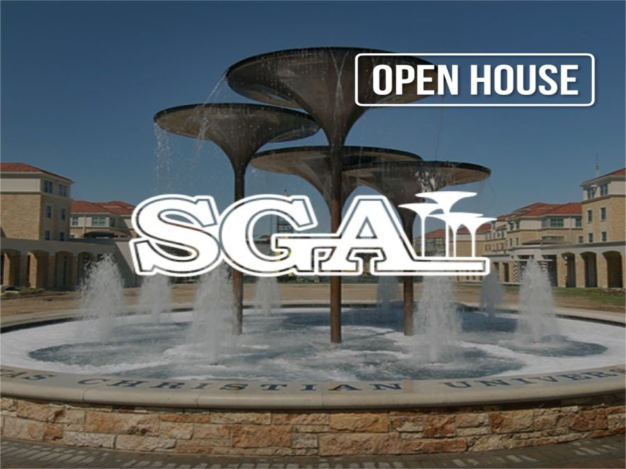 Logo for SGAs Open House podcast
