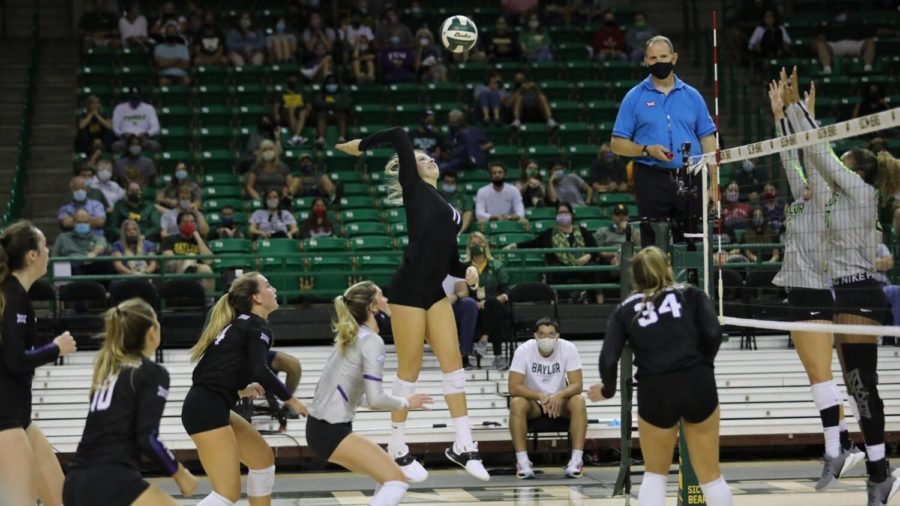 TCU was swept twice against Baylor in their Big 12 openers. (Photo courtesy of GoFrogs.com)