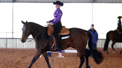 Mattie Dukes, a member of the TCU equestrian team, was named as a 2020 inductee to the National Cutting Horse Association Youth Hall of Fame. (Photo courtesy of gofrogs.com)