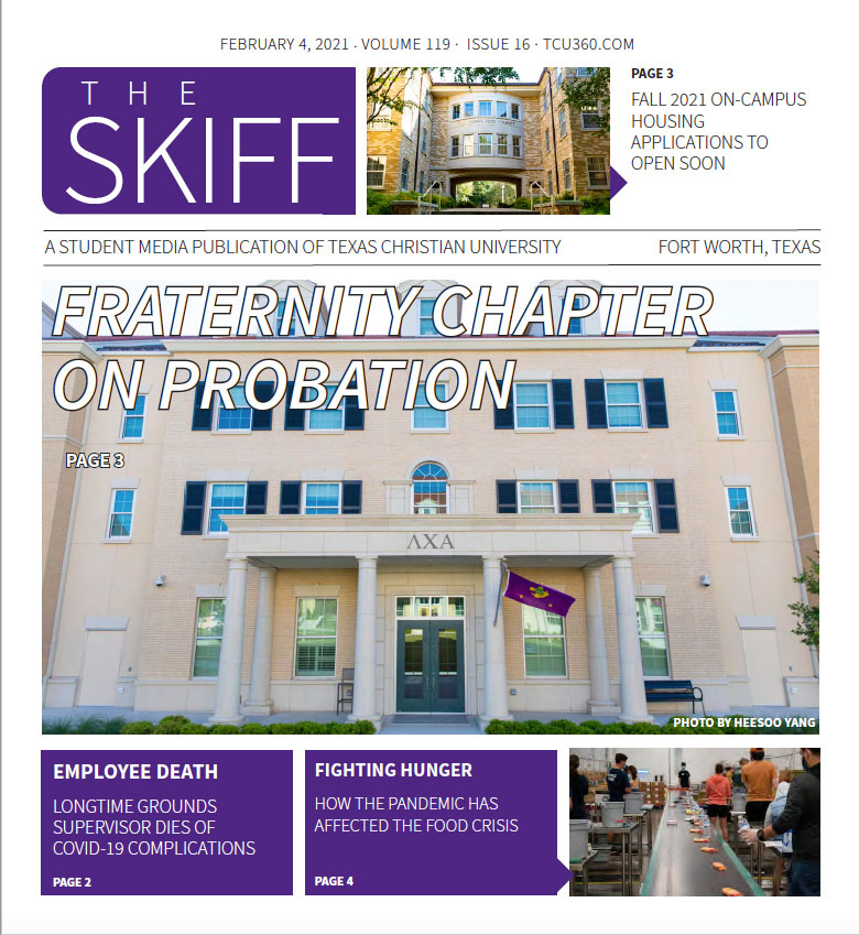 The Skiff cover for Feb. 4, 2021