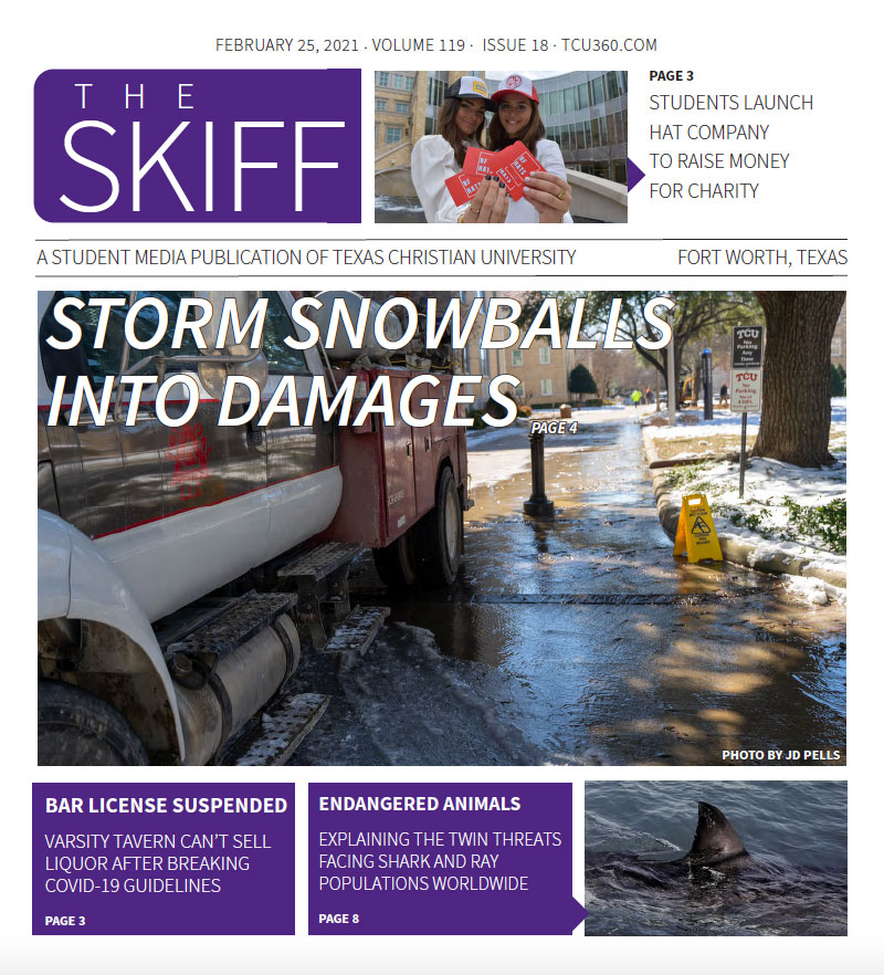 The Skiff cover for Feb. 25, 2021