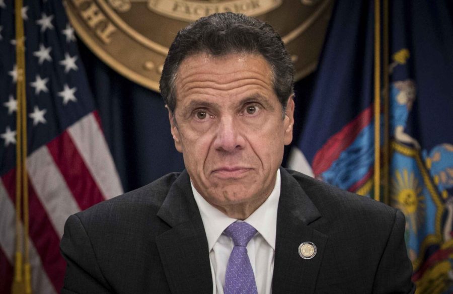FILE - In this Sept. 14, 2018 file photo, Gov. Andrew Cuomo listens during a news conference in New York. President Joe Biden said Tuesday, March 16, 2021, that Cuomo should resign if the state attorney generals investigation confirms the sexual harassment allegations against him. (AP Photo/Mary Altaffer, File)