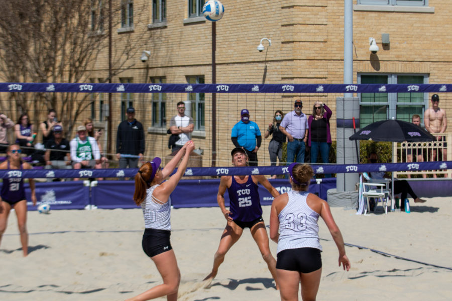 TCU vs SFA Beach Volleyball game