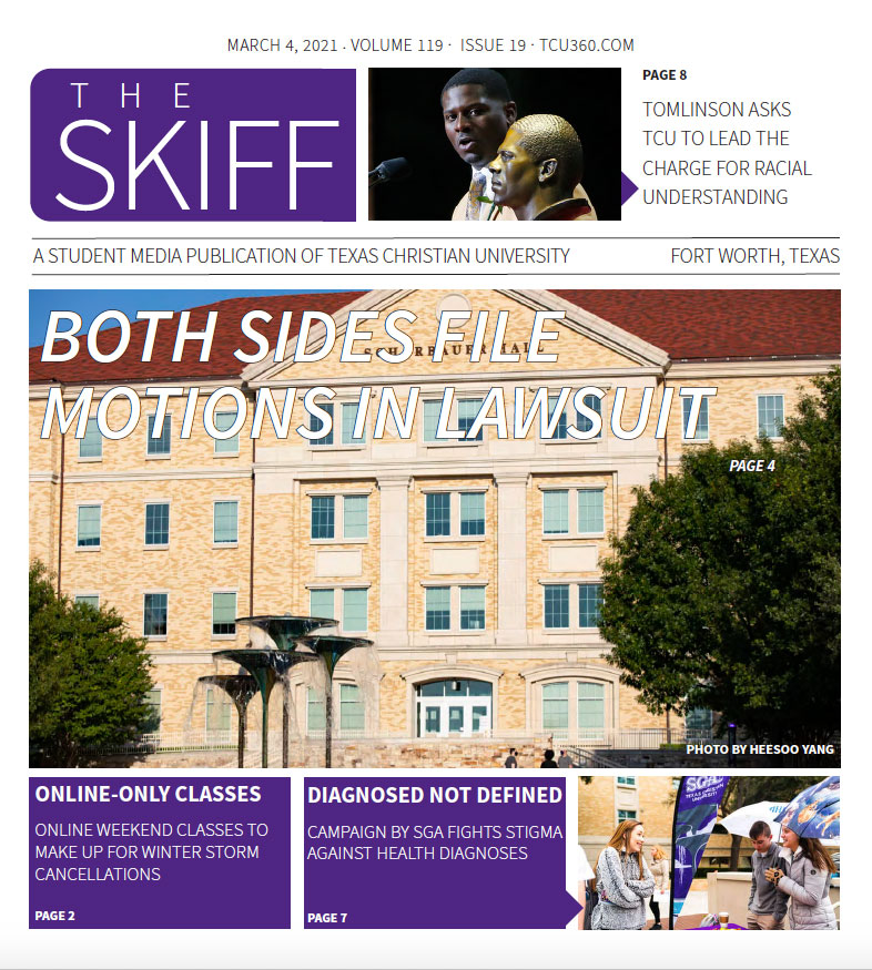 The Skiff cover for March 3, 2021