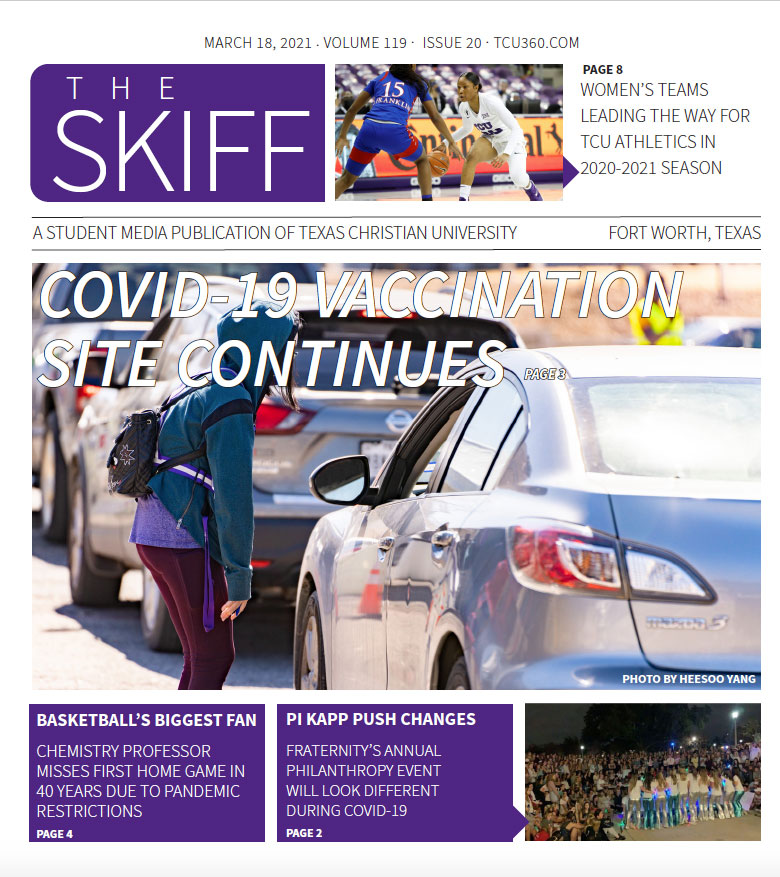 The Skiff cover for March 18, 2021