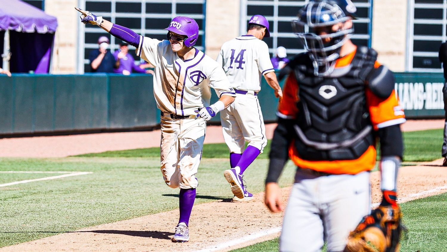 Taylor's monster slam highlights big weekend for TCU Athletics | TCU 360