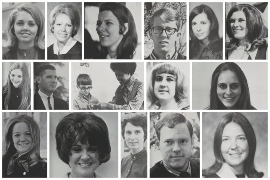 Some members of the class of 1971 (TCU Yearbook) 