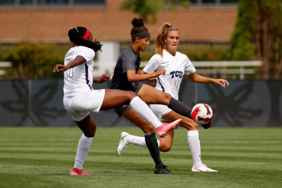TCU outplays Ohio State for a 4-1 victory, Sept. 12, 2021 in Columbus, Ohio. Courtesy of gofrogs.com.