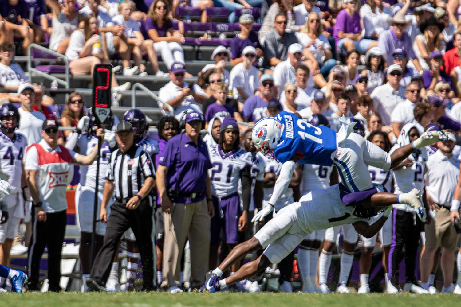 Frogs in the Pros: Tre'von Moehrig snags first career interception