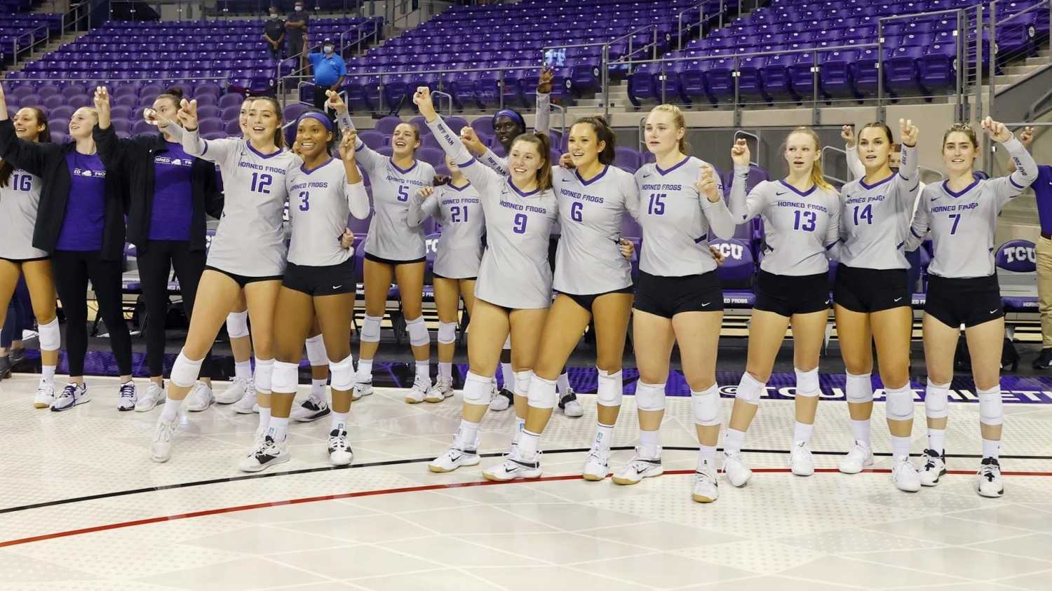 TCU volleyball takes Cowtown Classic with a nearflawless performance