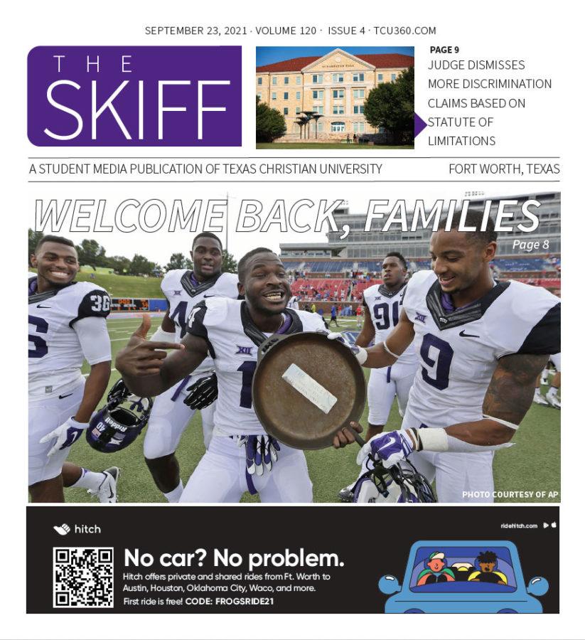 The Skiff cover for Sept. 23, 2021