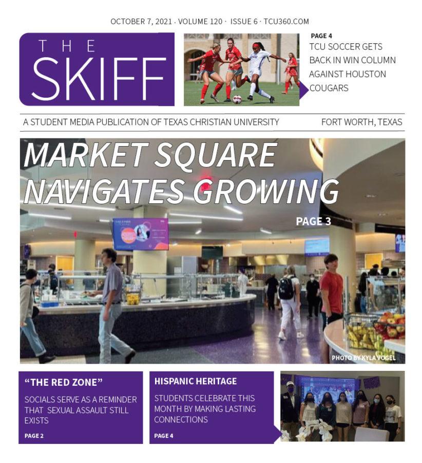 The cover page of the Oct. 7, 2021 edition of The Skiff