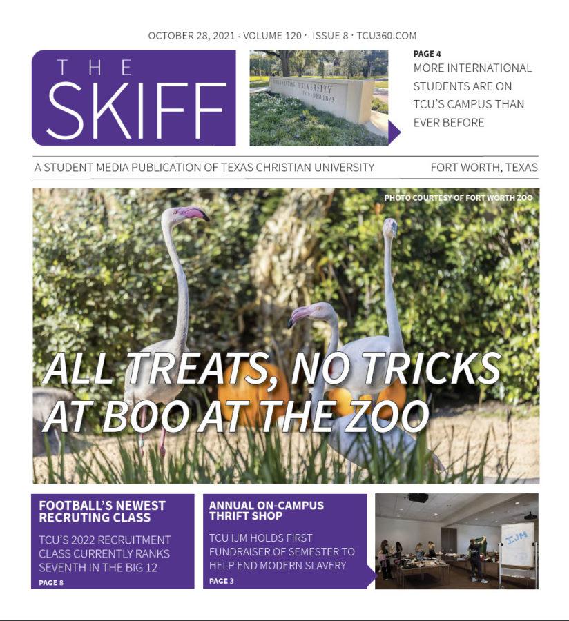 The Skiff cover for Oct. 28, 2021