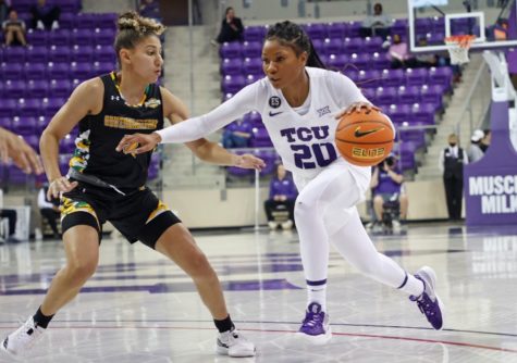 TCU vs Southeastern Louisiana womens basketball in Schollmaier Arena in Fort Worth, Texas on Dec. 1, 2021 (Photo/Gregg Ellman)