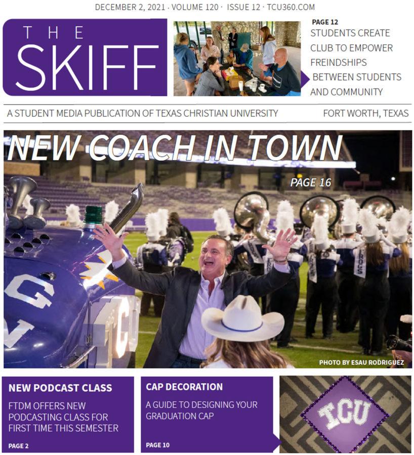 The Skiff cover for Dec. 2, 2021