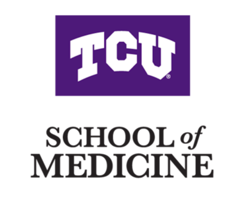 The updated TCU School of Medicine Logo. (Courtesy of the Office of the Chancellor)