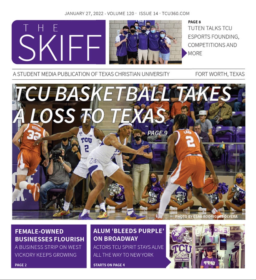 The Skiff cover for Jan. 27, 2022