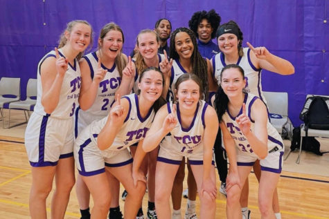 The TCU Women’s Club Basketball Team came in first at the National Intramural and Recreational Sports Association (NIRSA) Women’s Southern Conference Tournament on Feb. 19-20.