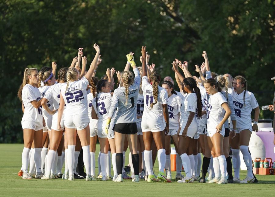 TCU+vs+Santa+Clara+soccer+at+the+Garvey-Rosenthal+Soccer+Complex+in+Fort+Worth%2C+Texas+on+August+25%2C+2022+%28Photo+courtesy+of+GoFrogs.com%29