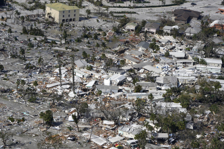 Damaged+homes+and+debris+are+shown+in+the+aftermath+of+Hurricane+Ian%2C+Thursday%2C+Sept.+29%2C+2022%2C+in+Fort+Myers%2C+Fla.+%28AP+Photo%2FWilfredo+Lee%29