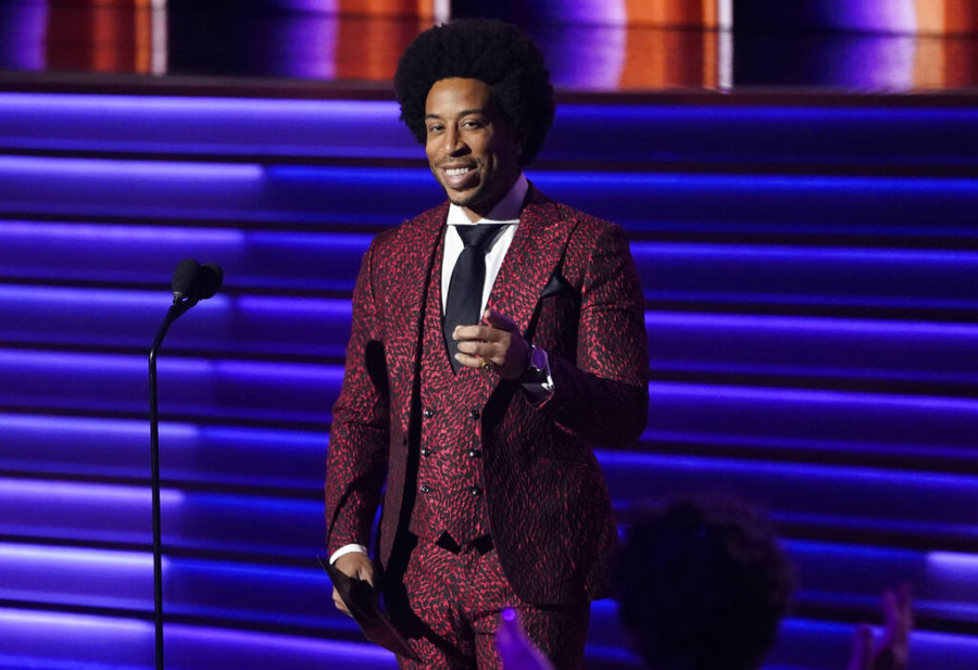 Ludacris presents the award for best rap album at the 64th Annual Grammy Awards in April. (AP Photo/Chris Pizzello)