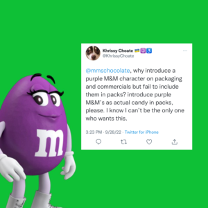 Mars introduces purple M&Ms, 'quirky' new mascot 