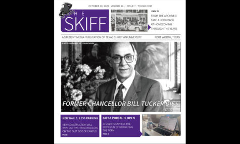 The Skiff: Former Chancellor Bill Tucker dies, homecoming weekend and more