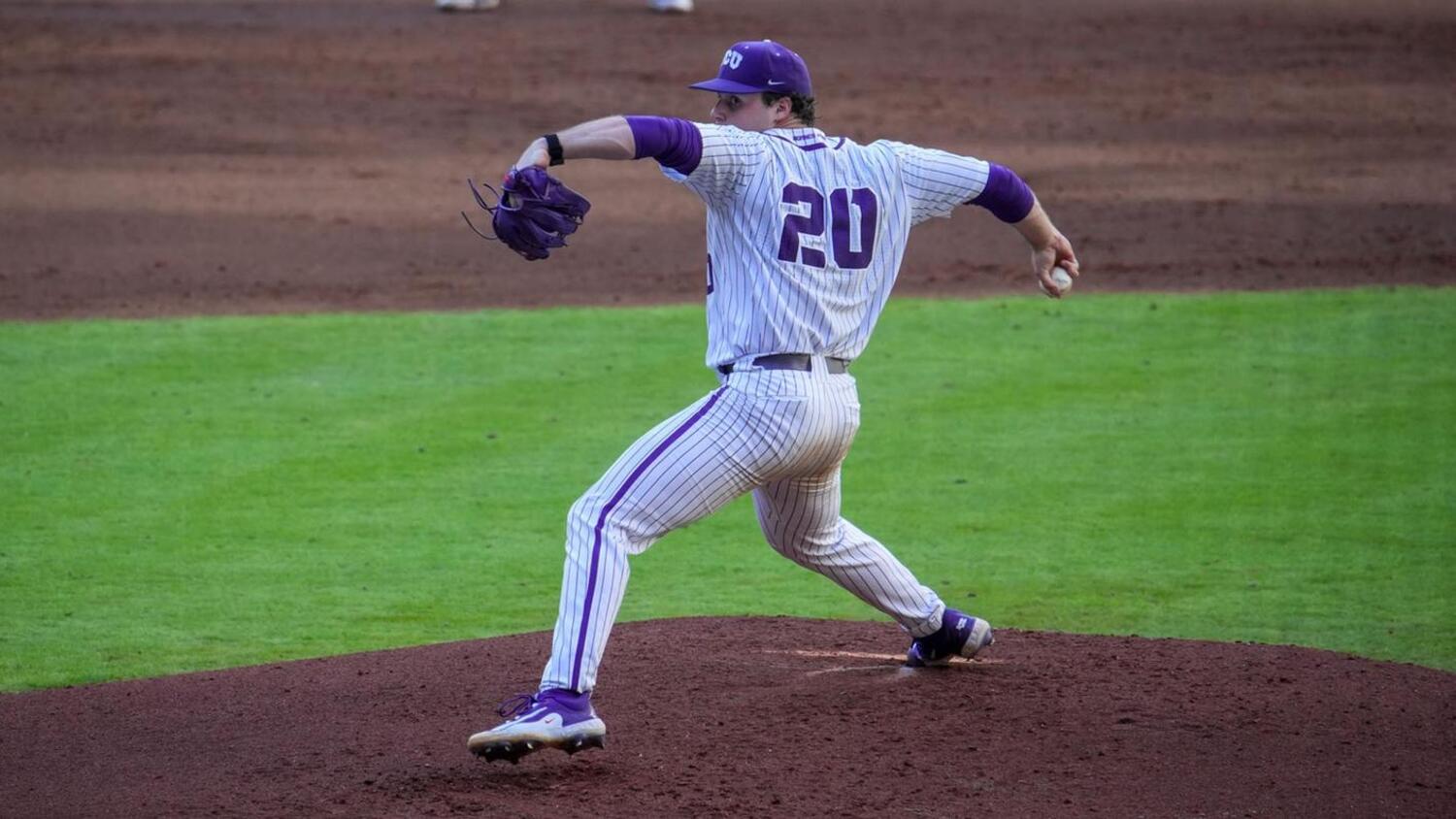 Cam Brown Throws Seven Scoreless Innings, Leads No. 10 TCU Baseball ...