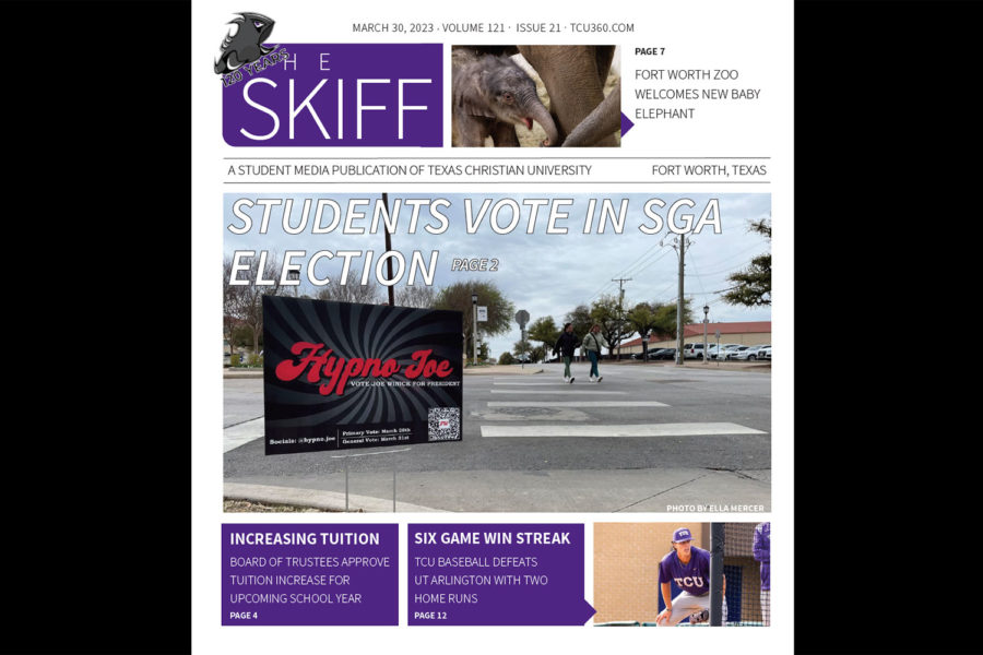 The Skiff: Students to vote in SGA election, trustees approve tuition increase