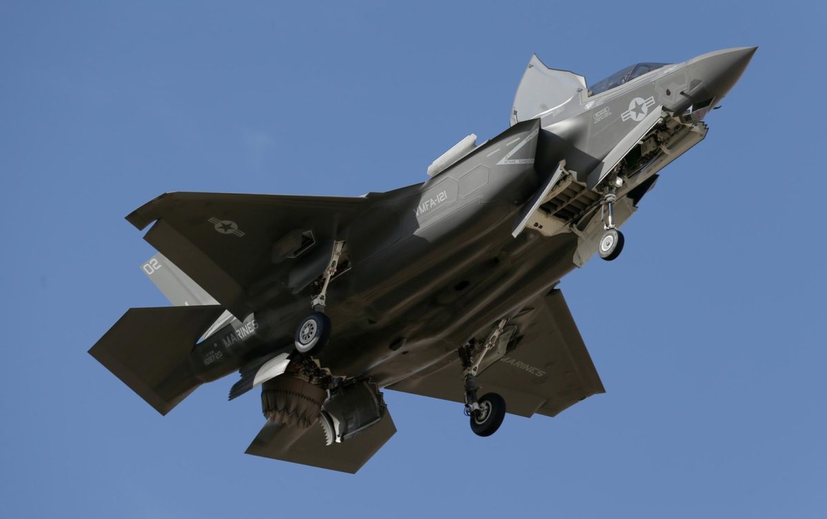 An F-35 fighter jet and the pilot-training installation on the west side of metro Phoenix will produce more flights and more noise. (AP Photo/Ross D. Franklin, File)