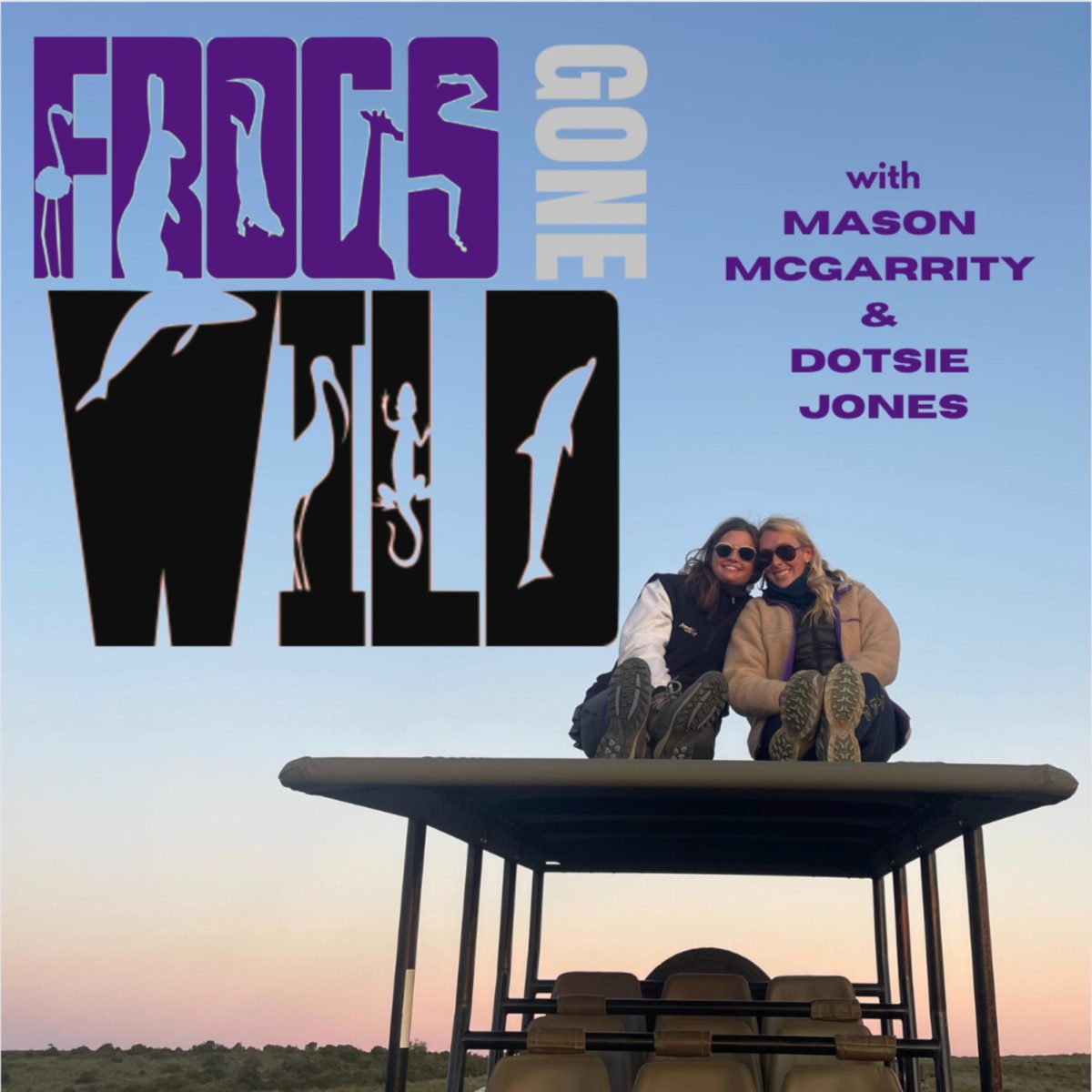 The+Frogs+Gone+Wild+podcast+is+hosted+by+Mason+McGarrity+and+Dotsie+Jones.+%28Courtesy+of%3A+Dotsie+Jones%29