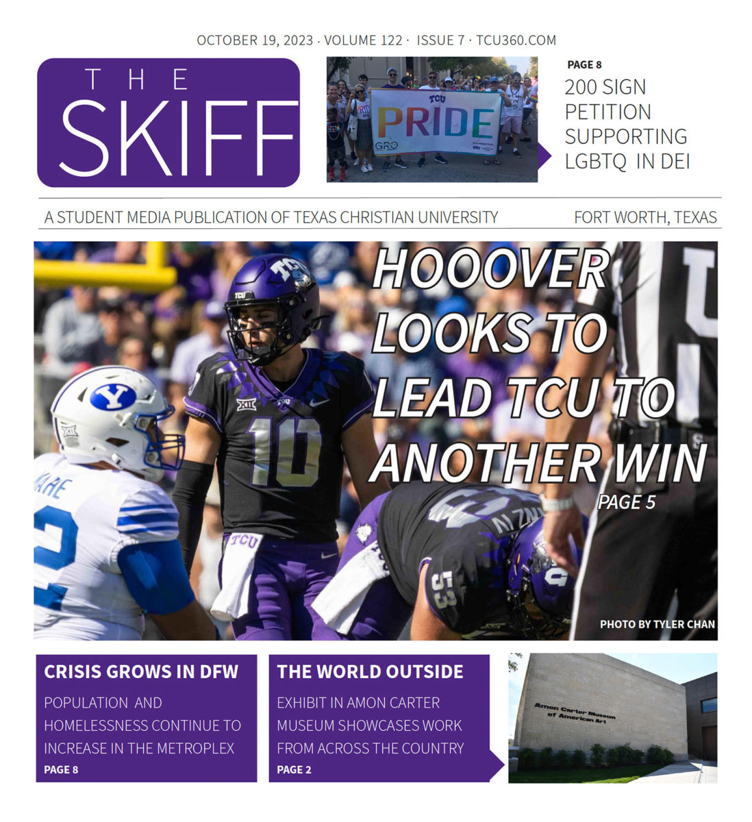 The Skiff: Hoover looks for Horned Frog victory